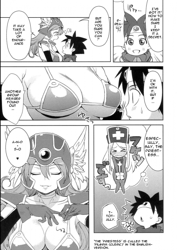 (COMIC1☆4) [Higuma-ya (Nora Higuma)] Onna Senshi to  Woman Soldier (Dragon Quest III) [English]_03