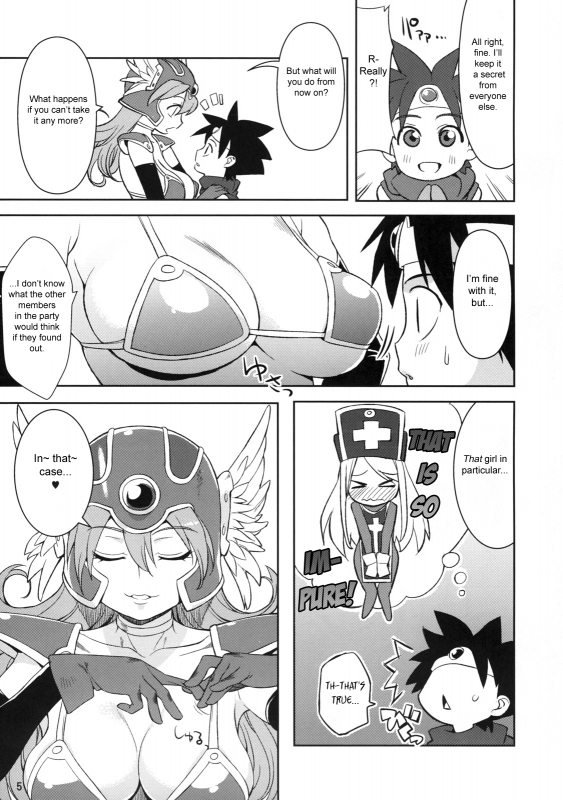 (COMIC1☆4) [Higuma-ya (Nora Higuma)] Onna Senshito (Dragon Quest III) [English] [sirC]_04