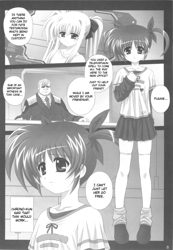 (COMIC1☆4) [Kamogawaya (Kamogawa Tanuki)] Nines SIDE-N (Mahou Shoujo Lyrical Nanoha) [English] [Pla_07