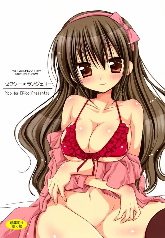 (COMIC1☆4) [Pico-ba (Rico)] Sexy Lingerie [English] [YQII]_00