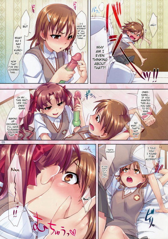 (COMIC1☆4) [ReDrop (Miyamoto Smoke, Otsumami)] Mousou Railgun (Toaru Kagaku no Ra_05