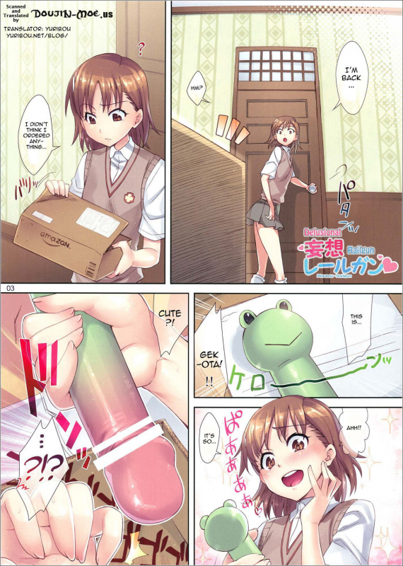 (COMIC1☆4) [ReDrop (Miyamoto Smoke, Otsumami)] Mousou Railgun (Toaru Kagaku no Railgun) [Engl_02