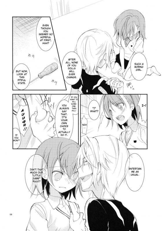 (COMIC1☆5) [Cocoa Holic (Yuizaki Kazuya)] Kowaremono ni tsuki,  Because I'm fragile, (T_06