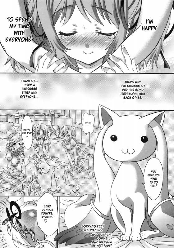 (COMIC1☆5) [Shoujo Gesshoku (Shimao Kazu)] LOVE CONNECT (Puella Magi Madoka☆Magica) [English] [desudes_11