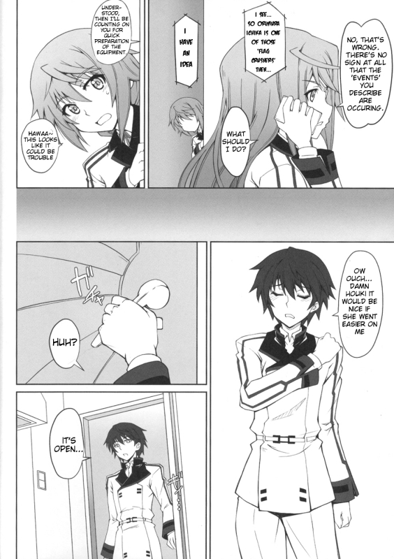 (COMIC1☆5) [i.r.o.Zi (Mutsuki Ginji, Aoi Shinji)] LOVE&3PEACE (IS Infinite Stratos) [English] [Kib_04