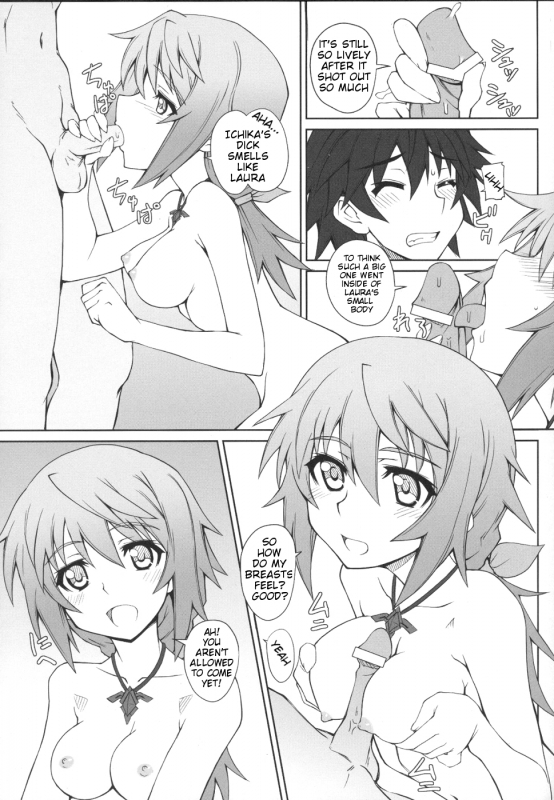 (COMIC1☆5) [i.r.o.Zi (Mutsuki Ginji, Aoi Shinji)] LOVE&3PEACE (IS Infinite Stratos) [English] [Kib_17