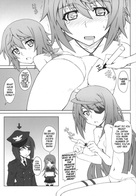 (COMIC1☆5) [i.r.o.Zi (Mutsuki Ginji, Aoi Shinji)] LOVE&3PEACE (IS Infinite Stratos) [English] [Kib_21