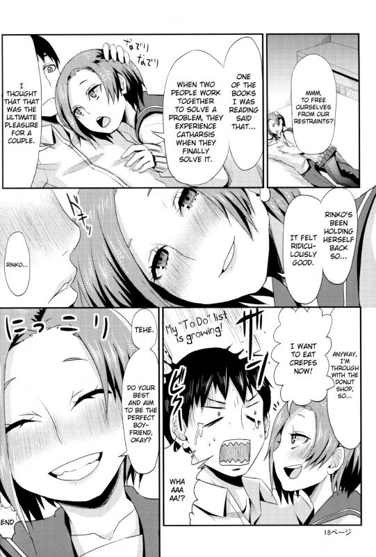 (COMIC1☆6) [40denier (Homeko)] Rinko no Houkago Oshioki  Rinko's After School Punishment (_18
