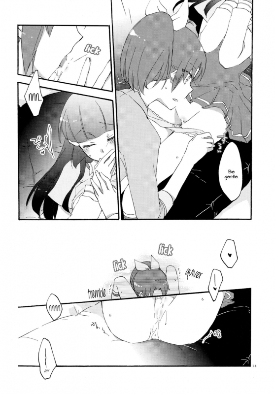 (COMIC1☆6) [Niratama (Sekihara)] Doyoubi no Gogo ni. - Saturday Afternoon (Smile PreCure!) [Eng_12