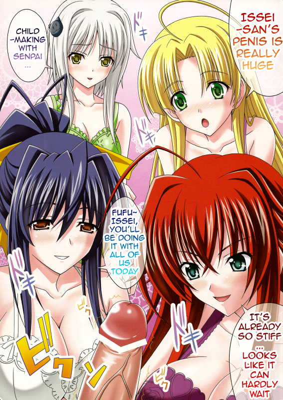 (COMIC1☆6) [Tamaranchi (Shinbo Tamaran)] euphoria ~High School DxD~ (High School DxD) [English]_03
