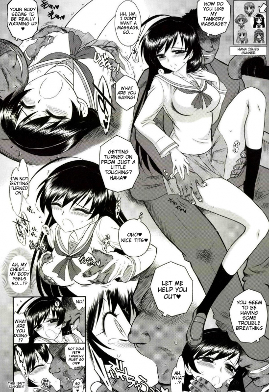 (COMIC1☆7) [BLACK DOG (Kuroinu Juu)] Dame! Zettai! Chikan Sensha! (Girls und Panzer) [Engli_05