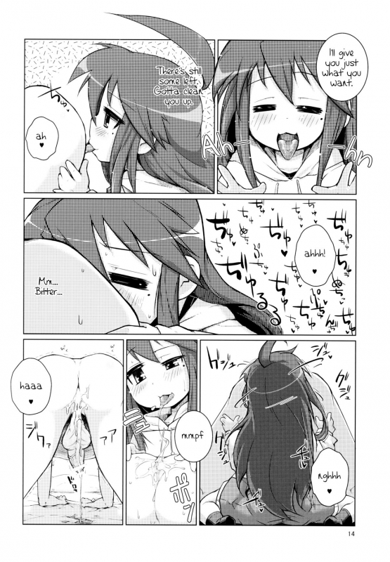 (COMIC1☆7) [Shichimen Soka (Sturkey)] Konata Plays with your Butt (Lucky Star) [English] =SW=_13