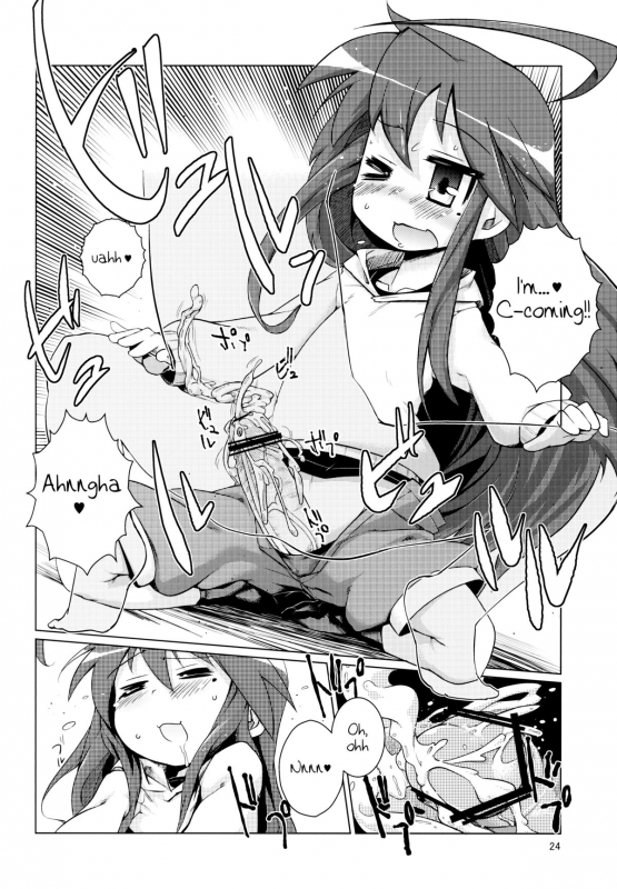 (COMIC1☆7) [Shichimen Soka (Sturkey)] Konata Plays with your Butt (Lucky Star) [English] =SW=_23