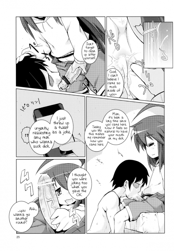 (COMIC1☆7) [Shichimen Soka (Sturkey)] Konata Plays with your Butt (Lucky Star) [English] =SW=_24