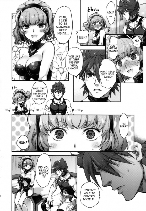 (COMIC1☆8) [Otentomaru (Nakamura Kanko)] Aqua-san wa, Ippai Kawaii (Super Robot Wars MX) [English_34