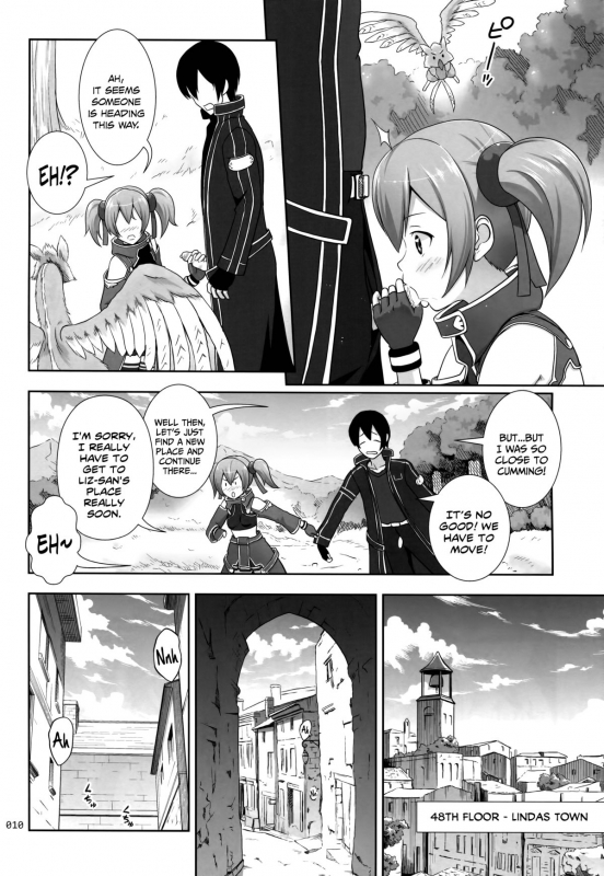 (COMIC1☆8) [antyuumosaku (malcorond)] Silica no Usuusu na Ehon 3 (Sword Art Online) [English] [EHCOVE]_08