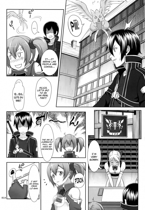 (COMIC1☆8) [antyuumosaku (malcorond)] Silica no Usuusu na Ehon 3 (Sword Art Online) [English] [EHCOVE]_12