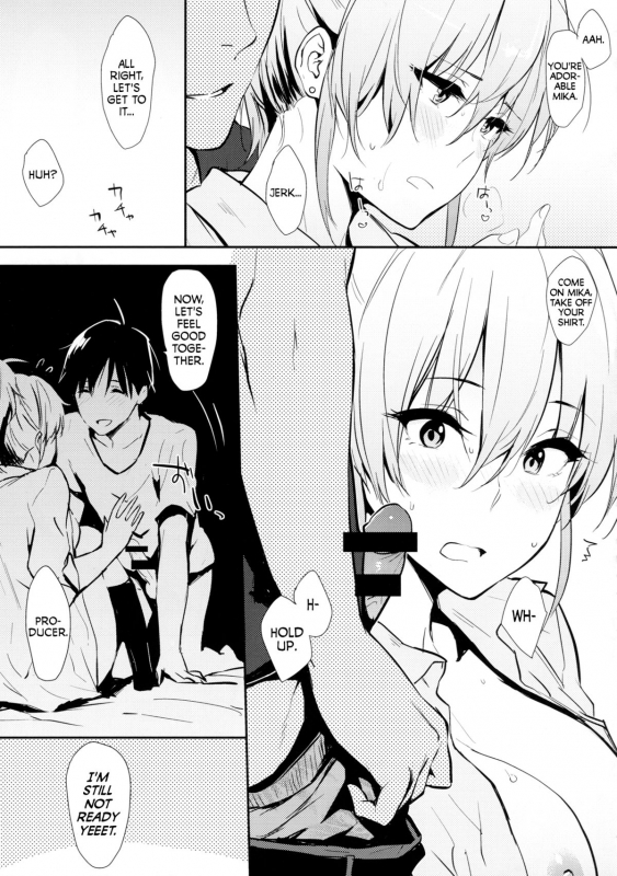 (COMIC1☆9) [Cat Food (NaPaTa)] Mika-ppoi no! (THE IDOLM@STER CINDERELLA GIRLS) [English] [M@]_06