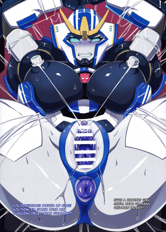(COMIC1☆9) [Choujikuu Yousai Kachuusha (Denki Shougun)] Strong Girls (Transformers) [English] =TLL + C_09