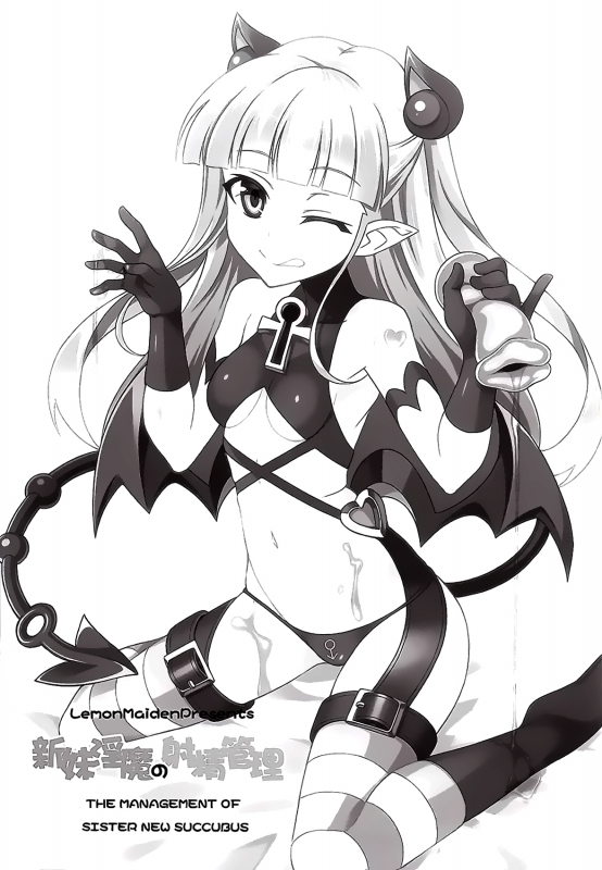 (COMIC1☆9) [LemonMaiden (Aoi Masami)] Shinmai Inma no Shasei Kanri (Shinmai Maou no Testamen_01