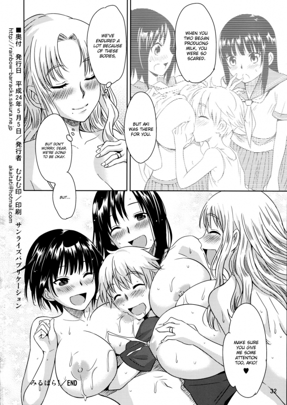 (COMITIA 100) [Mumumu Jirushi (MUMU)] Mirupara! Milk Paradise! [English] [Chocolate]_32
