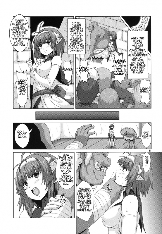 (COMITIA106) [Search-Light (Kurosaki Kotora)] Futanari Elf Sanran C_04