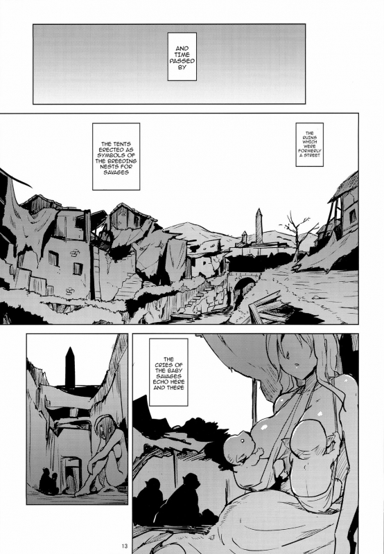 (COMITIA108) [V-SLASH (Yuugiri)] PRISON Banzoku no Ori  Prison Cage of Savages [English] {doujin-moe.u_13