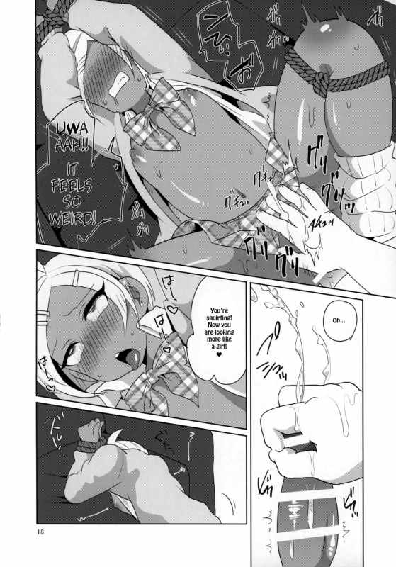 (COMITIA112) [DryR (Urakuso)] Namaiki Gal Danshi.  Cheeky Gyaru-boy. [English] [TSHH]_18