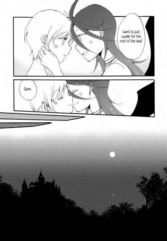 (COMITIA116) [Niratama (Sekihara, Hiroto)] Juusha no Kyuujitsu   Servant x Queen [English] [Yuri-ism]_58