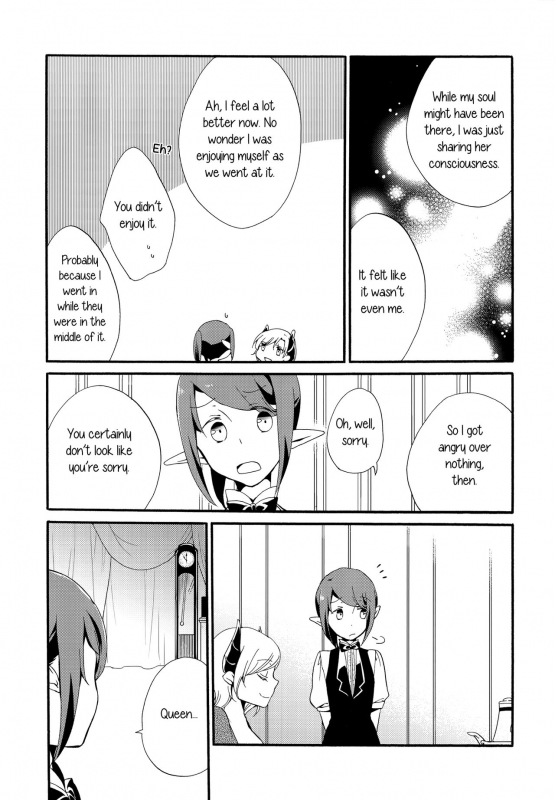 (COMITIA116) [Niratama (Sekihara, Hiroto)] Juusha no Kyuujitsu   Servant x Queen [English] [Yuri-ism]_66