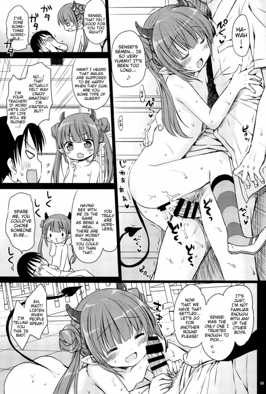 (COMITIA124) [Rico-ba (Rico)] Loli Succubus no Oshokuji Time  Loli Succubus' Mealtime [English] {Mis_08