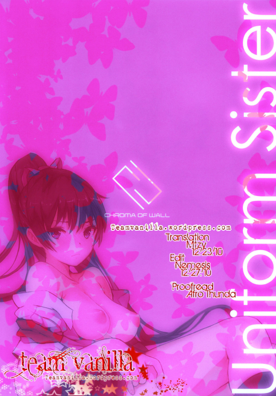 (COMITIA94) [Chroma of Wall (saitom)] UnisiS [English] =Team Vanilla=_16