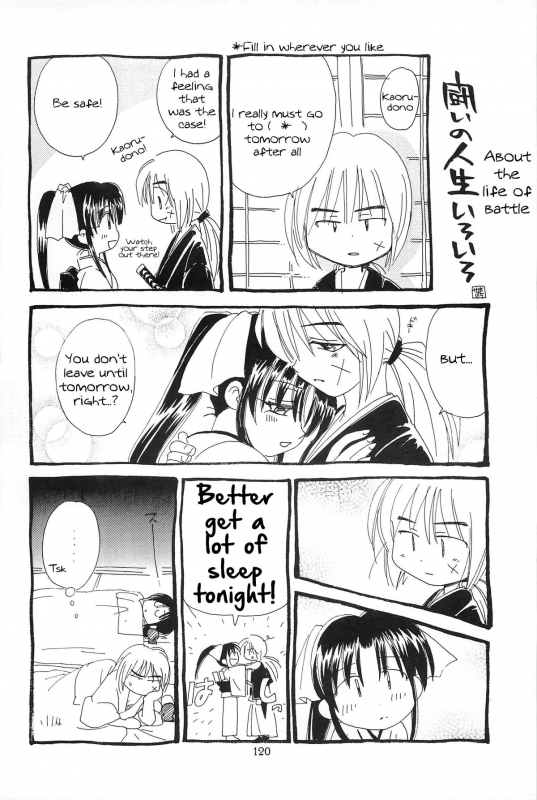 (CR33) [Yamaguchirou (Yamaguchi Shinji)] TABOO III (Rurouni Kenshin) [English] =Tigoris Translates=_119