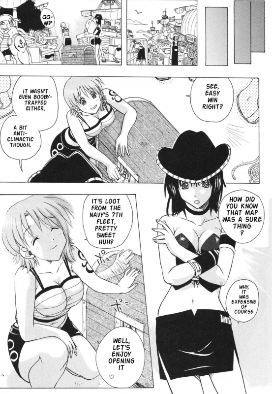 (CR35) [Studio Wallaby (Kika = Zaru)] Nami to Robin no I Love Piece (One Piece) [English] {Doujin-Moe_03