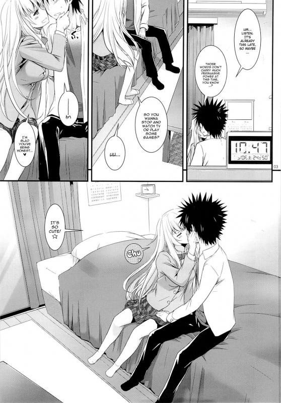 (CT22) [Digital Lover (Nakajima Yuka)] D.L. action 80 (Toaru Majutsu no Index) [English] [YQII]_01