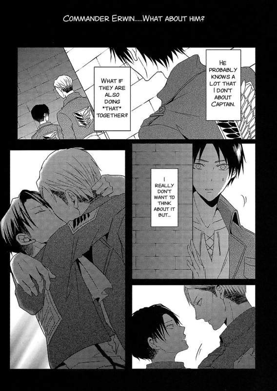 (Chousa Heidan no Renai Jijou) [UNAP! (Maine)] I give heart to you (Shingeki no Kyojin) [English] [SMD_09