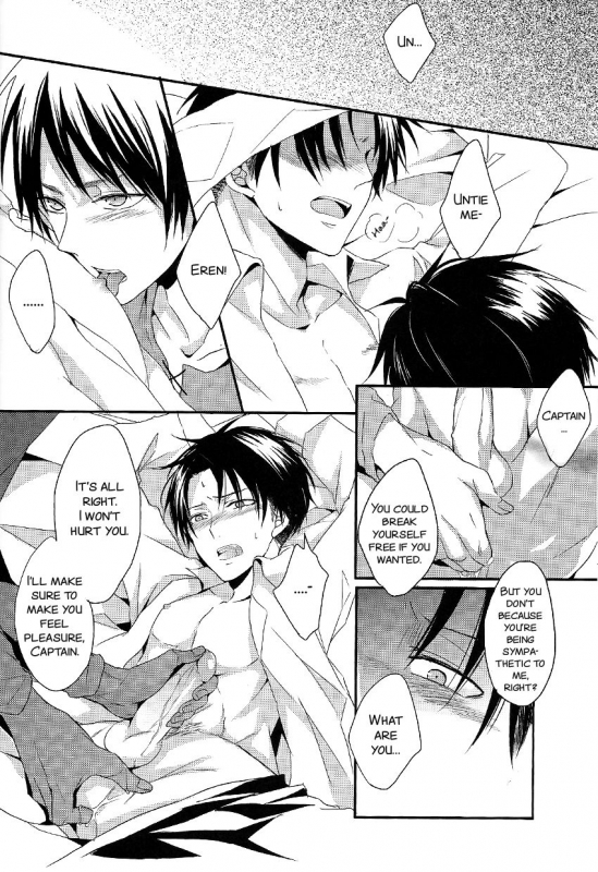 (Chousa Heidan no Renai Jijou) [UNAP! (Maine)] I give heart to you (Shingeki no Kyojin) [English] [SMD_15