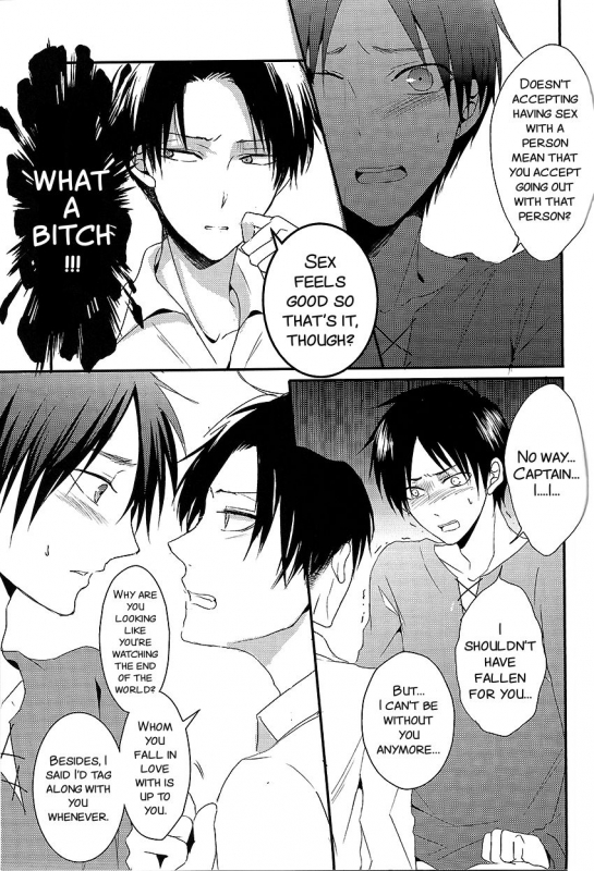 (Chousa Heidan no Renai Jijou) [UNAP! (Maine)] I give heart to you (Shingeki no Kyojin) [English] [SMD_24