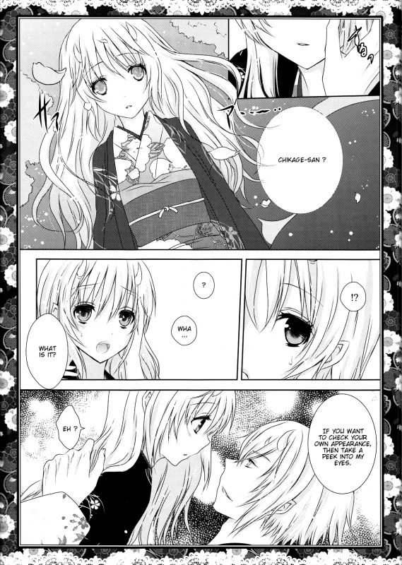 (ComiComi14) [Mitsu-iro Syrup (Kashou Uta)] Sakura Oni (Hakuouki) [English] [Marie]_19