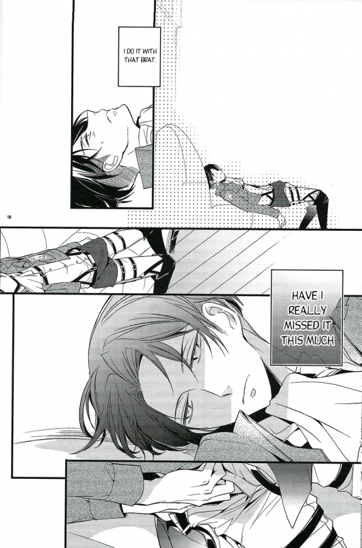 (FALL OF WALL Nagoya) [Arabic Yamato (Asaisai)] Hitori Asobi (Shingeki no Kyojin) [English]_14