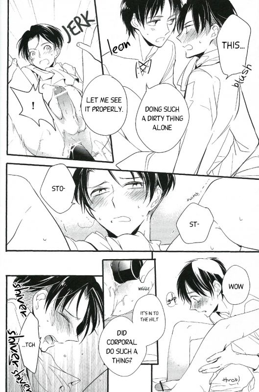 (FALL OF WALL Nagoya) [Arabic Yamato (Asaisai)] Hitori Asobi (Shingeki no Kyojin) [English]_28