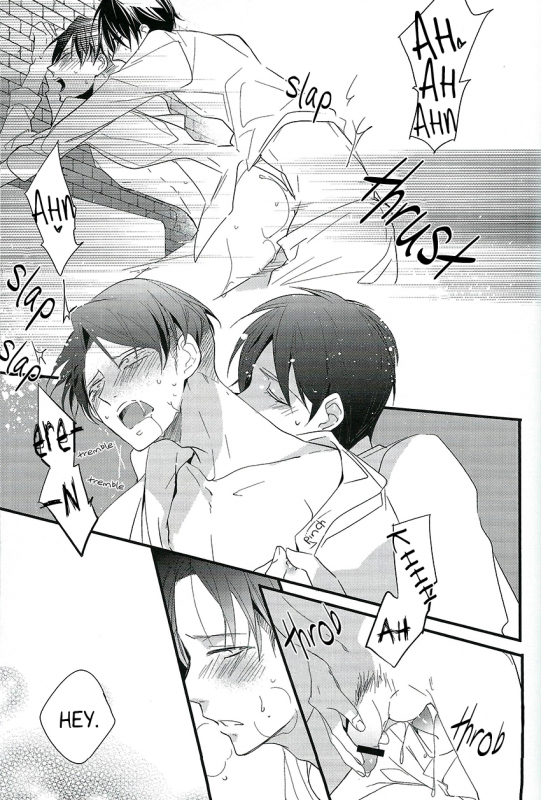 (FALL OF WALL Nagoya) [Arabic Yamato (Asaisai)] Hitori Asobi (Shingeki no Kyojin) [English]_33