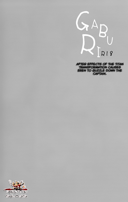 (FALL OF WALL Nagoya) [UNAP! (Maine)] GABURI (Shingeki no Kyojin) [English]_03