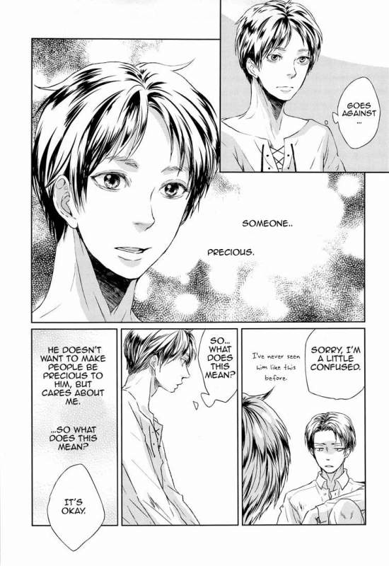 (FALL OF WALL2) [Aoboshi (Hatoji)] Sono sen o koeru na  Don't Cross That Line (Shingeki_24