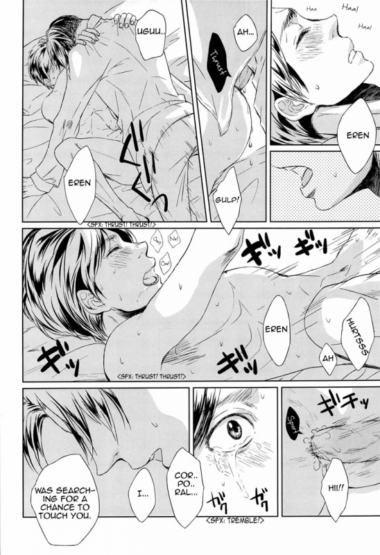 (FALL OF WALL2) [Aoboshi (Hatoji)] Sono sen o koeru na  Don't Cross That Line (Shingeki_31