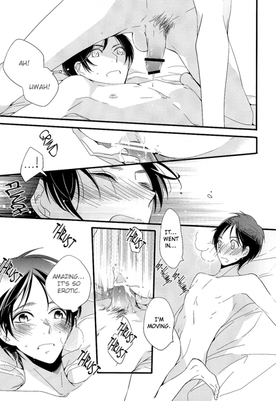 (FALL OF WALL2) [Arabic Yamato (Asaisai)] Ijimete Mitai. (Shingeki no Kyojin) [English] {Silver Lining}_12