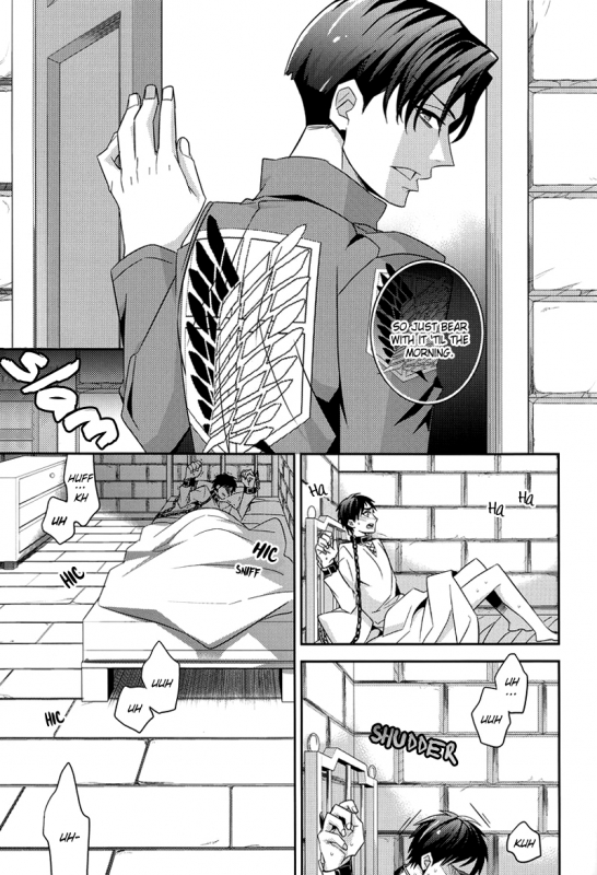 (FALL OF WALL2) [Crazy9 (Ichitaka)] Inu no Mezame (Shingeki no Kyojin) [English] [Lupo Fantasma + B_14