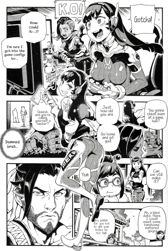 (FF30) [Bear Hand (Fishine, Ireading)] OVERTIME!! OVERWATCH FANBOOK VOL. 2 (Overwatch) [English]_03