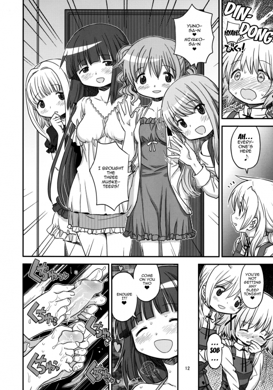 (Futaket 12) [GADGET (A-10)] Futanari Sketch 3 (Hidamari Sketch) [English] {doujins.com}_09