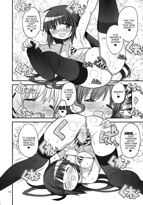 (Futaket 12) [GADGET (A-10)] Futanari Sketch 3 (Hidamari Sketch) [English] {doujins.com}_11